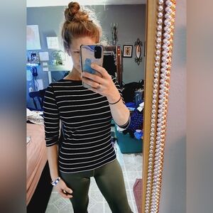 🎈Gap🎈BUY 1 GET 1 🆓🎈Boatneck Striped Top Sz S